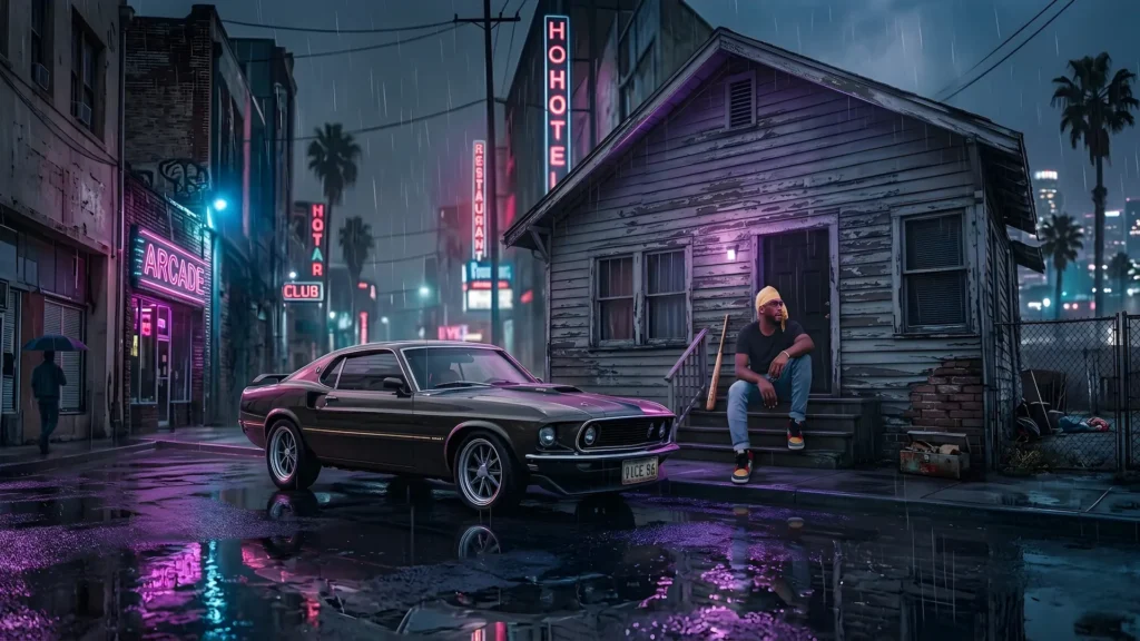 Safehouse Mustang Scene